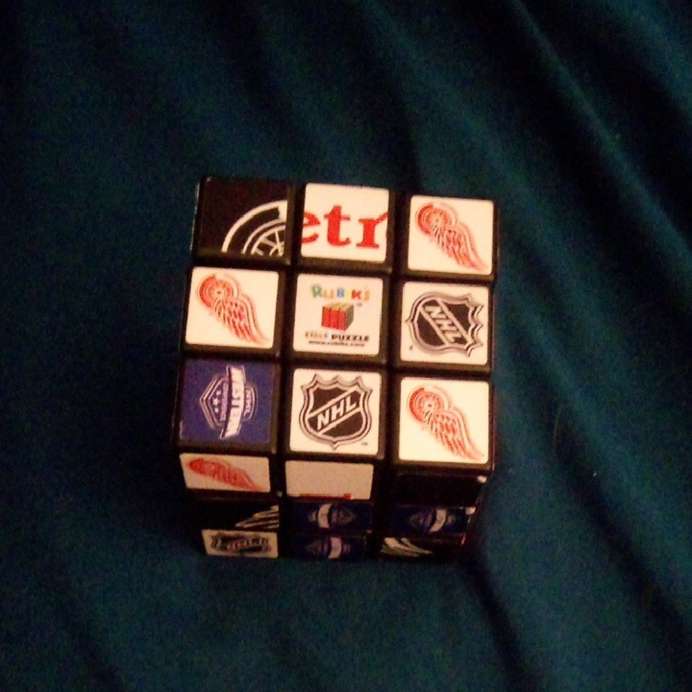 NHL Rubik's Cube Puzzle Game. (2 for $15)